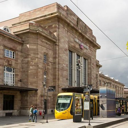 Апартаменти Le Bas Rebberg - Face Gare Мюлуз Екстер'єр фото